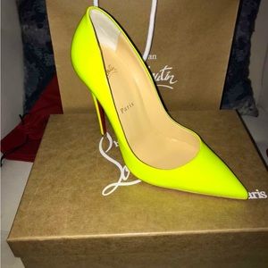 CHRISTIAN LOUBOUTIN SO KATES Neon